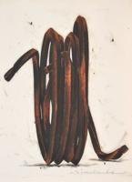 Large Bernar Venet Silkscreen, Signed Edition - Sold for $11,250 on 02-18-2021 (Lot 677a).jpg